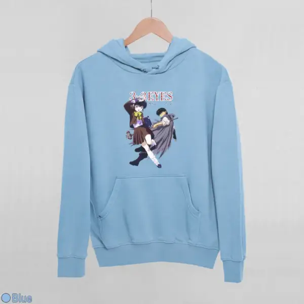 3x3 Eyes Women's Hoodie - Image 3