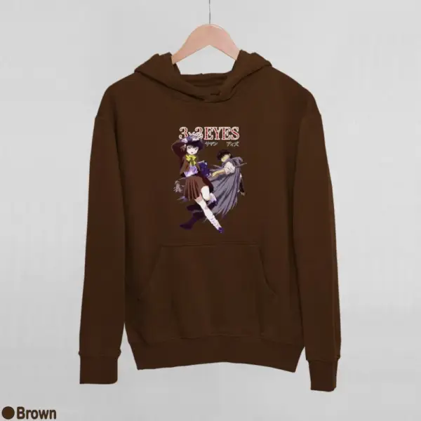 3x3 Eyes Women's Hoodie - Image 4