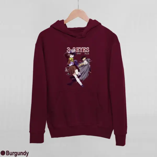 3x3 Eyes Women's Hoodie - Image 5