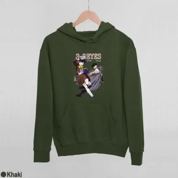 3x3 Eyes Women's Hoodie - Image 10