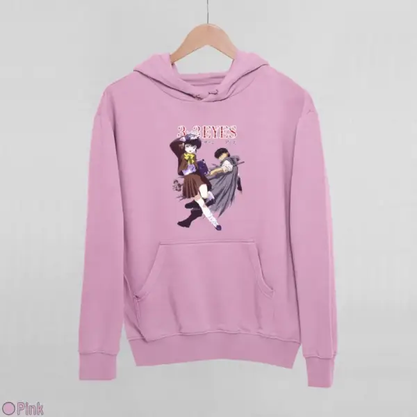 3x3 Eyes Women's Hoodie - Image 13