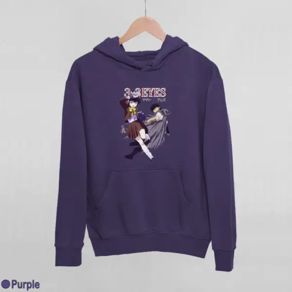 3x3 Eyes Women's Hoodie - Image 15