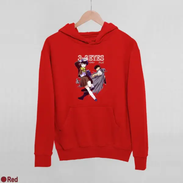 3x3 Eyes Women's Hoodie - Image 16