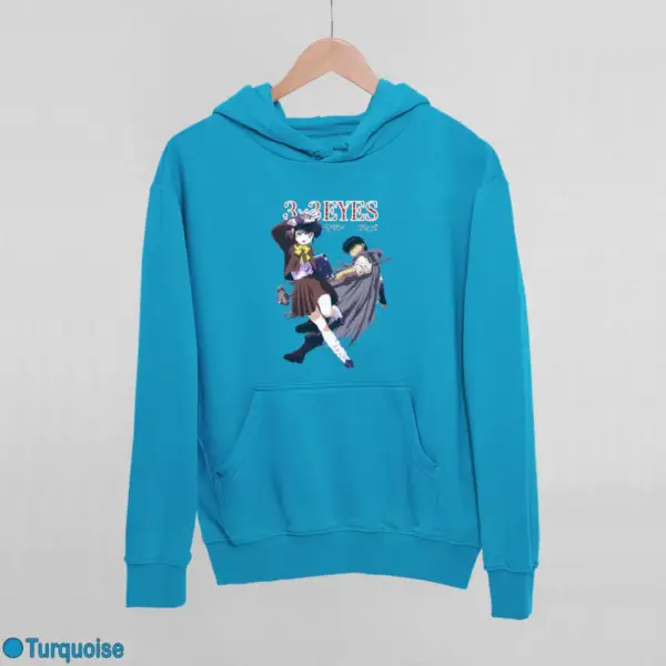 3x3 Eyes Women's Hoodie - Image 17