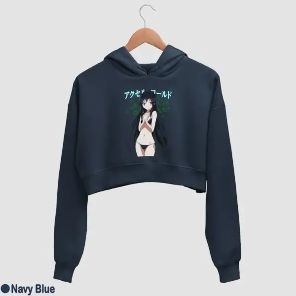 Kuroyukihime Women's Crop Hoodie - Image 12