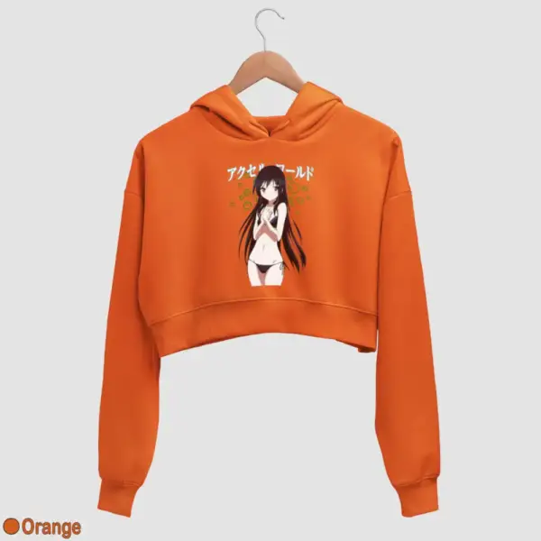 Kuroyukihime Women's Crop Hoodie - Image 13