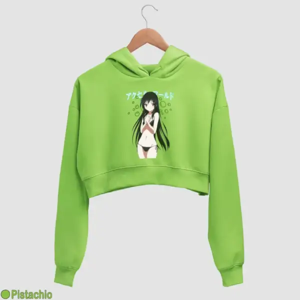 Kuroyukihime Women's Crop Hoodie - Image 15