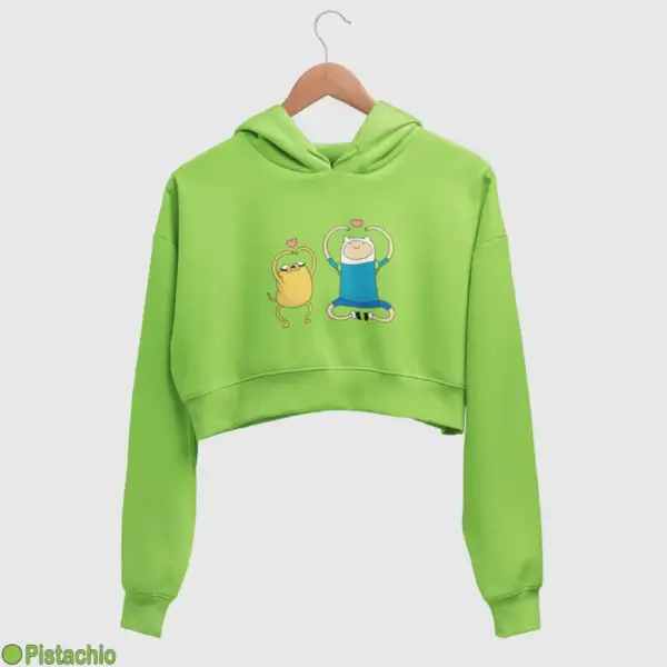 Adventure Time Women's Crop Hoodie - Image 14