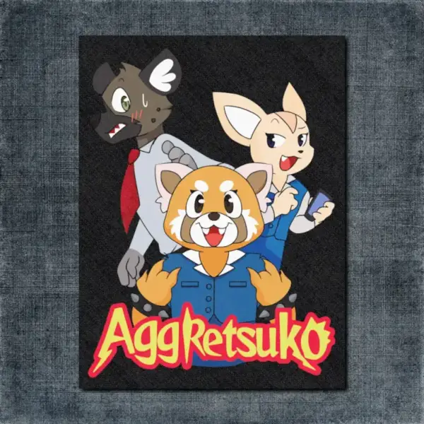 Aggressive Retsuko, Aggretsuko Back Patch