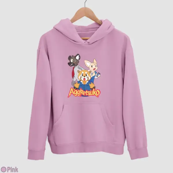 Aggressive Retsuko Aggretsuko Men's Hoodie - Image 13