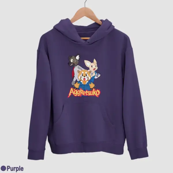 Aggressive Retsuko Aggretsuko Men's Hoodie - Image 15
