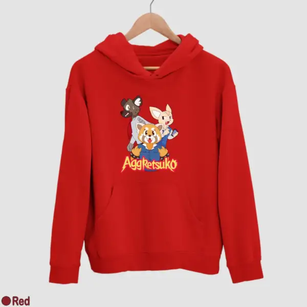 Aggressive Retsuko Aggretsuko Men's Hoodie - Image 16