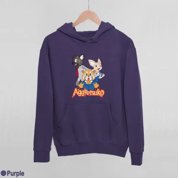 Aggressive Retsuko Aggretsuko Women's Hoodie - Image 16