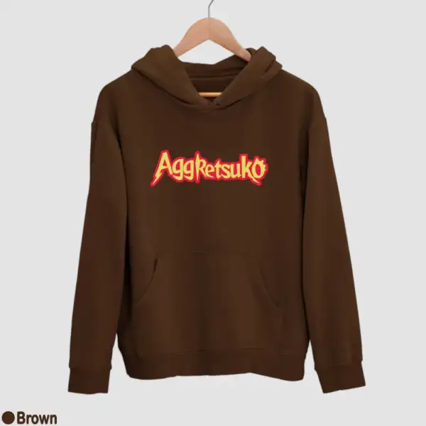 Aggretsuko Logo Men's Hoodie