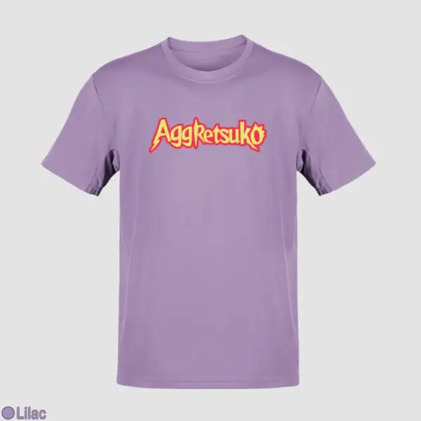 Aggretsuko Logo Men's T-Shirt - Image 11