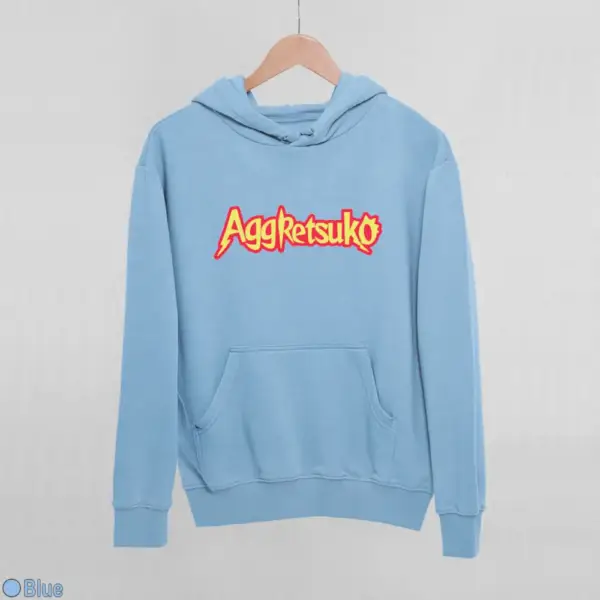 Aggretsuko Logo Women's Hoodie - Image 3