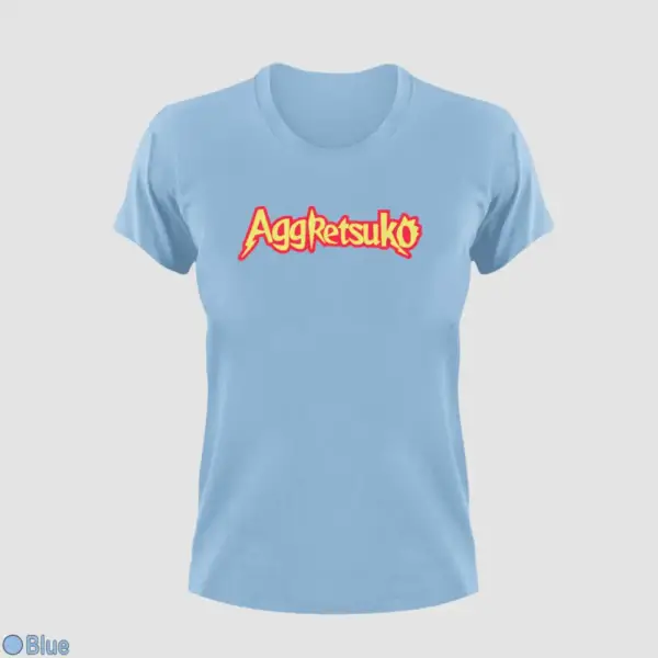 Aggretsuko Logo Women's T-Shirt - Image 3