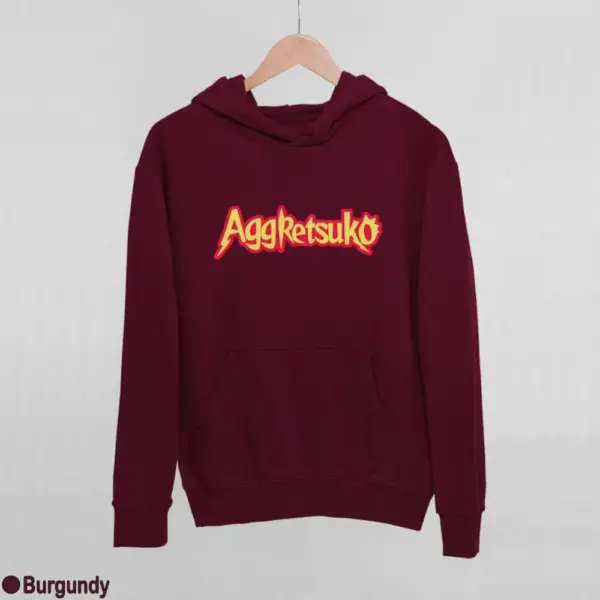 Aggretsuko Logo Women's Hoodie - Image 5