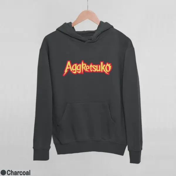 Aggretsuko Logo Women's Hoodie - Image 7