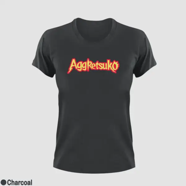 Aggretsuko Logo Women's T-Shirt - Image 5