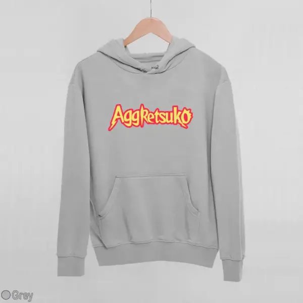 Aggretsuko Logo Women's Hoodie - Image 9