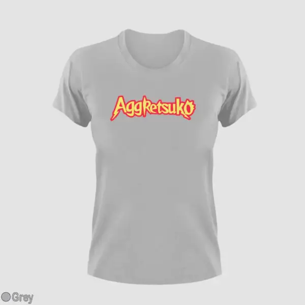 Aggretsuko Logo Women's T-Shirt - Image 7