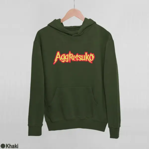 Aggretsuko Logo Women's Hoodie - Image 10