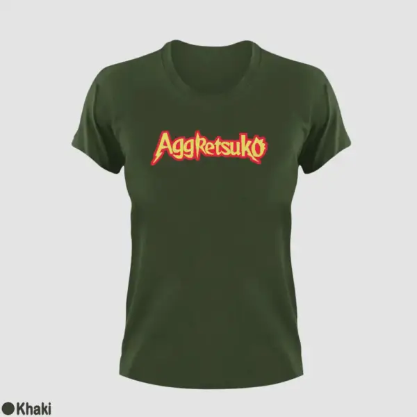 Aggretsuko Logo Women's T-Shirt - Image 8