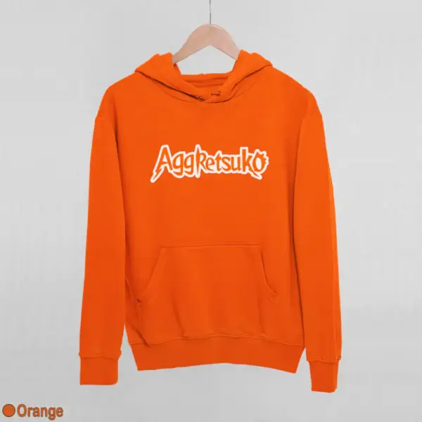 Aggretsuko Logo Women's Hoodie - Image 12