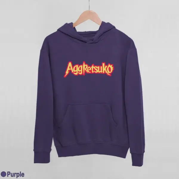 Aggretsuko Logo Women's Hoodie - Image 15