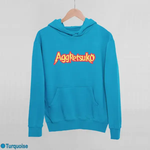 Aggretsuko Logo Women's Hoodie - Image 17