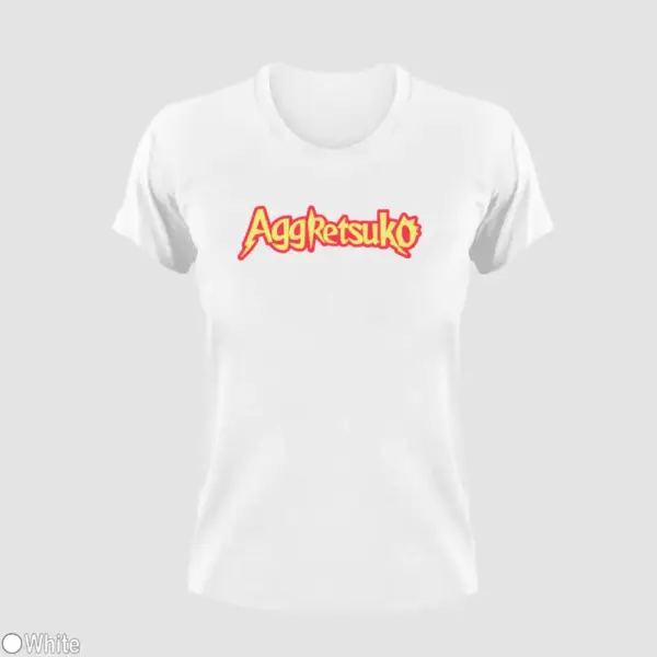Aggretsuko Logo Women's T-Shirt - Image 14