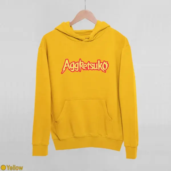 Aggretsuko Logo Women's Hoodie - Image 19