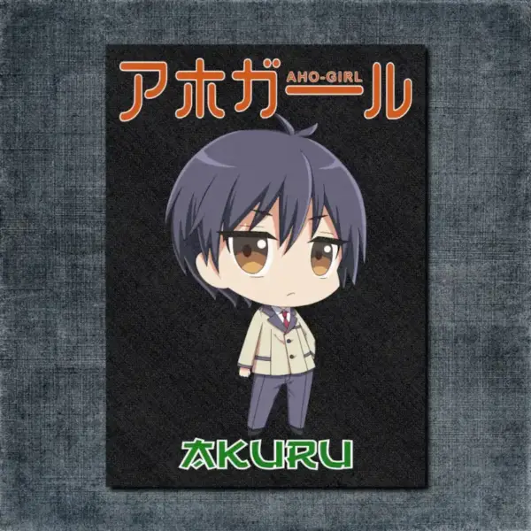 Chibi Akuru Akutsu Back Patch