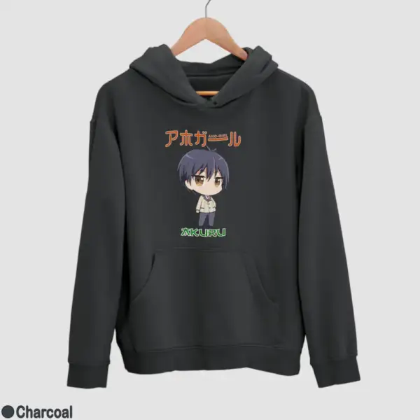 Chibi Akuru Akutsu Men's Hoodie - Image 7