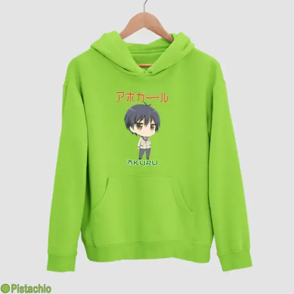Chibi Akuru Akutsu Men's Hoodie - Image 14
