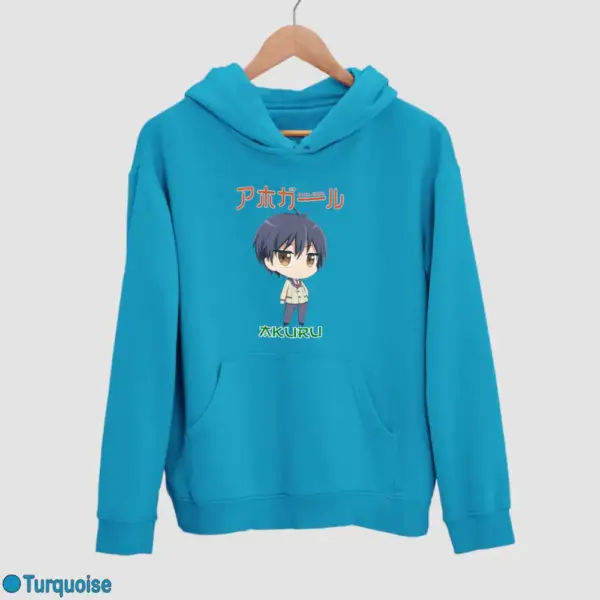 Chibi Akuru Akutsu Men's Hoodie - Image 17