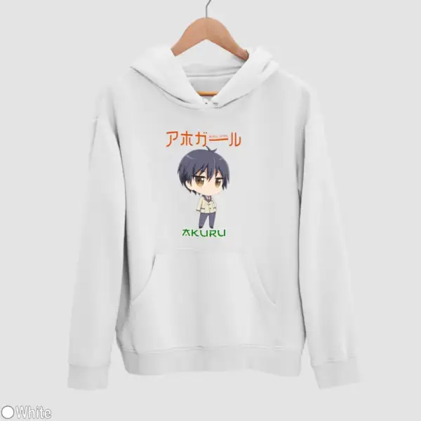 Chibi Akuru Akutsu Men's Hoodie - Image 18