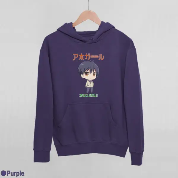 Chibi Akuru Akutsu Women's Hoodie - Image 15