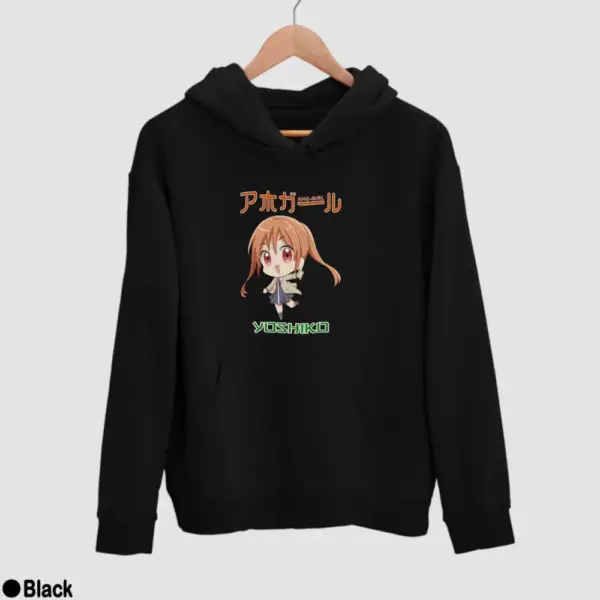Chibi Yoshiko Hanabatake Men's Hoodie - Image 2