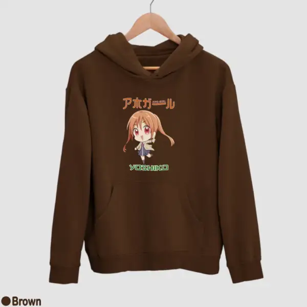 Chibi Yoshiko Hanabatake Men's Hoodie - Image 4