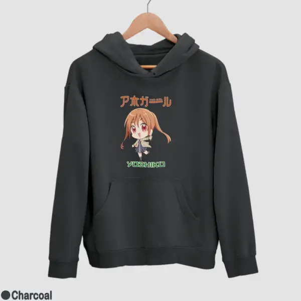 Chibi Yoshiko Hanabatake Men's Hoodie - Image 7