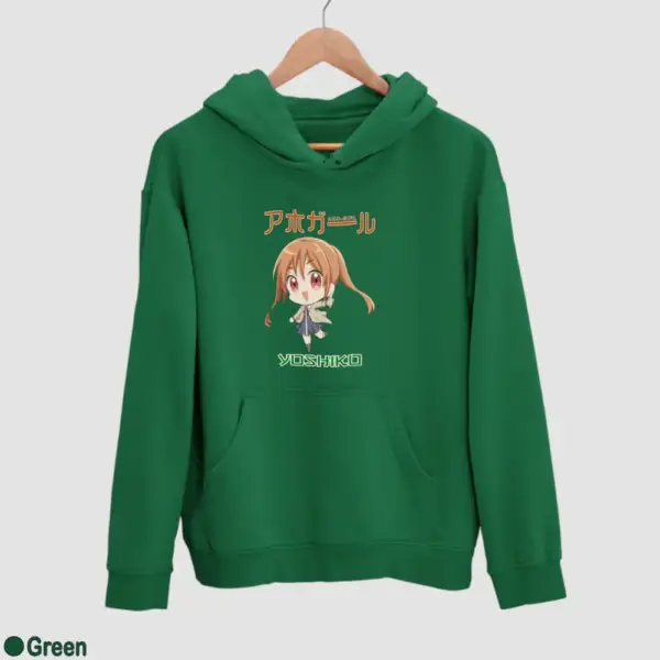 Chibi Yoshiko Hanabatake Men's Hoodie - Image 8