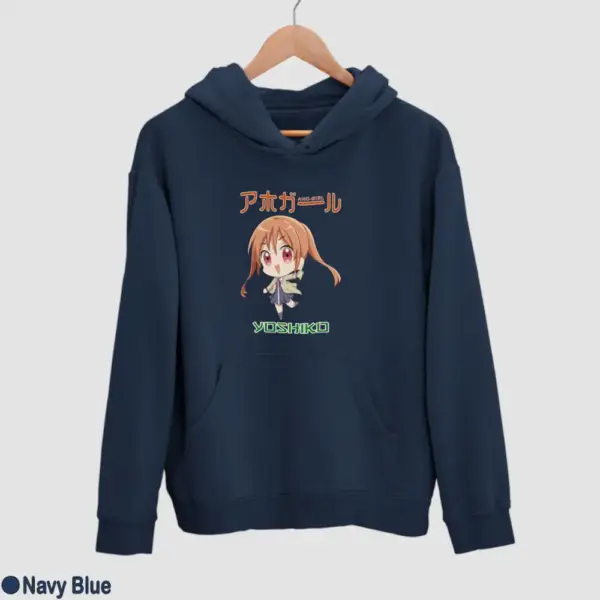 Chibi Yoshiko Hanabatake Men's Hoodie - Image 12