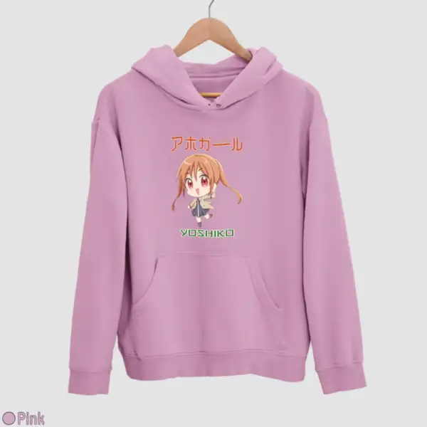 Chibi Yoshiko Hanabatake Men's Hoodie - Image 14