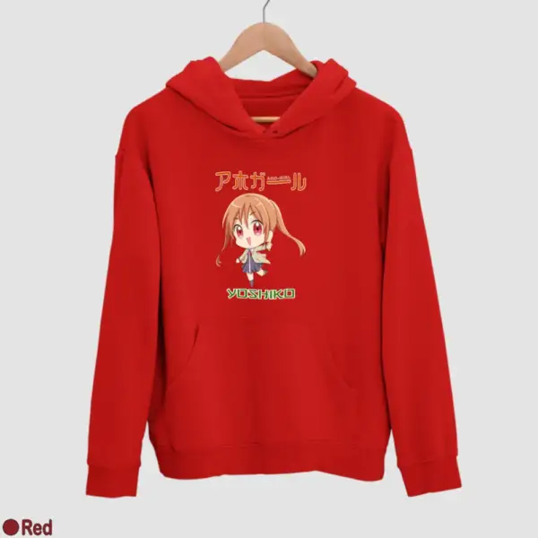 Chibi Yoshiko Hanabatake Men's Hoodie - Image 17