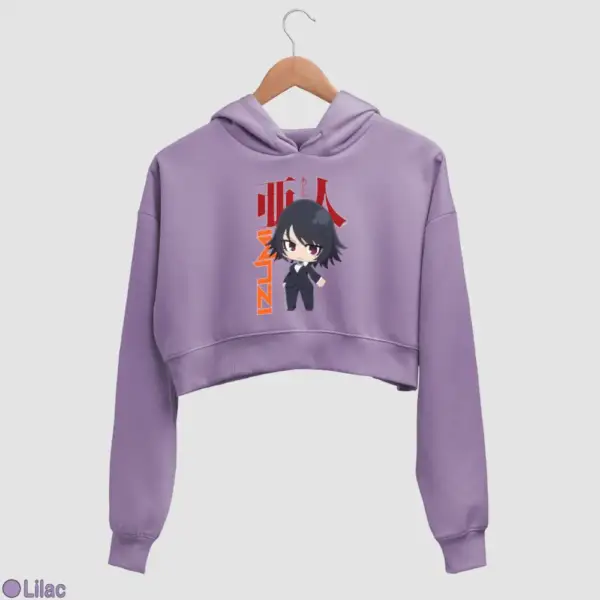 Chibi Izumi Shimomura Women's Crop Hoodie - Image 10