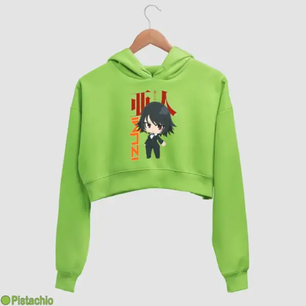 Chibi Izumi Shimomura Women's Crop Hoodie - Image 14