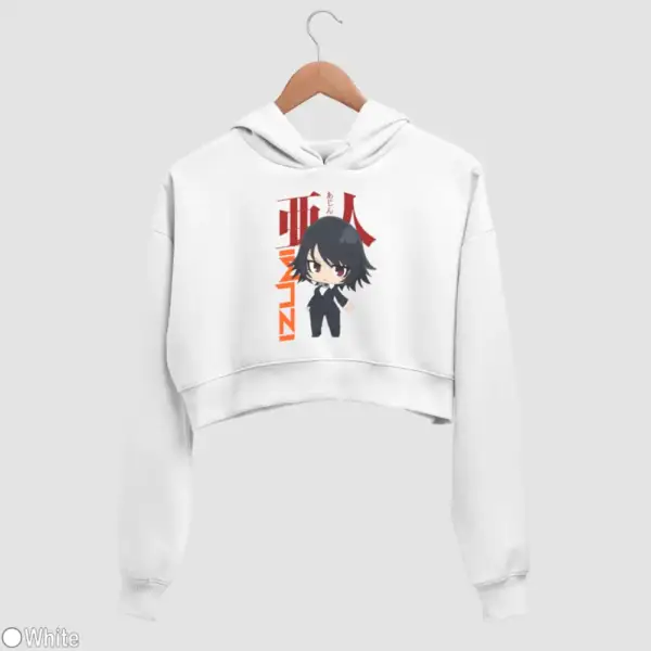 Chibi Izumi Shimomura Women's Crop Hoodie - Image 18