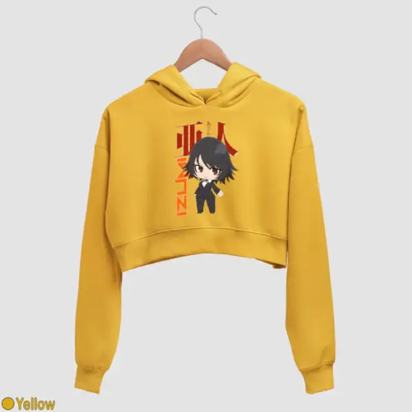 Chibi Izumi Shimomura Women's Crop Hoodie - Image 19